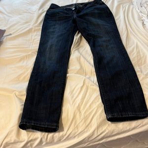 Lee straight leg midrise jeans